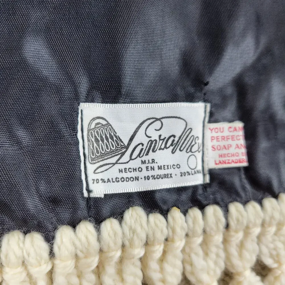 VINTAGE Mexican Rebozo 85